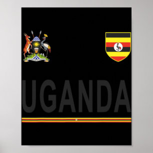 Uganda Cheer Jersey 2017 Football Ugandan Poster