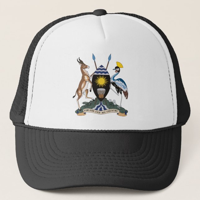 Uganda Coat of Arms Hat (Front)
