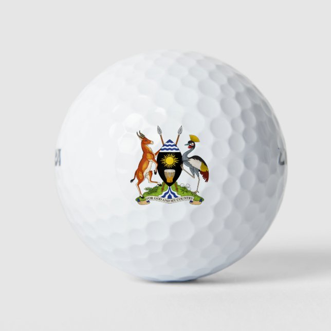 uganda emblem golf balls (Front)