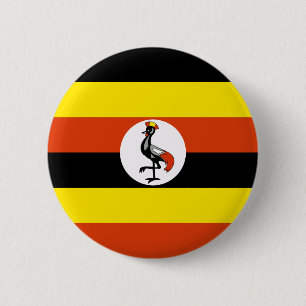 Uganda Flag Button