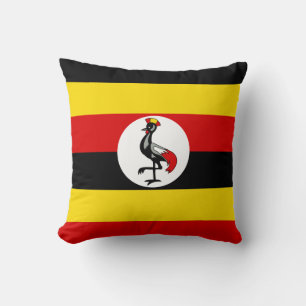 Uganda Flag Cushion