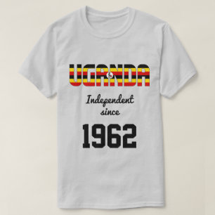 Uganda Flag Independence Celebration T-Shirt