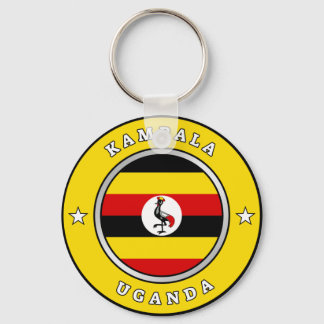 Uganda Flag Key Ring