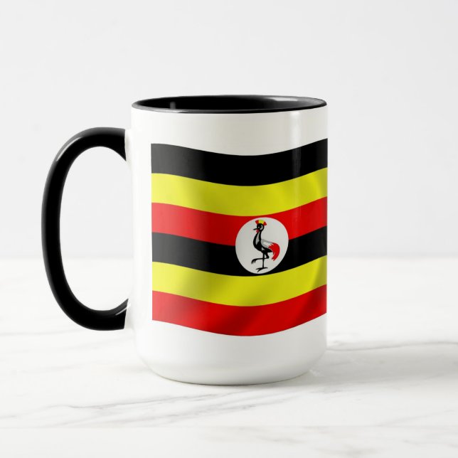 Uganda Flag Mug (Left)