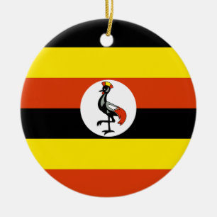 Uganda Flag Ornament