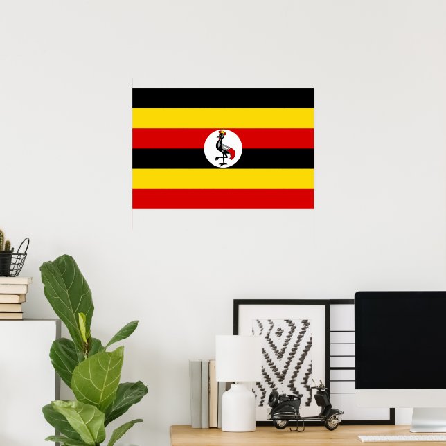 Uganda flag poster (Home Office)