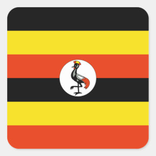 Uganda Flag Sticker