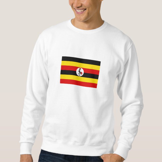 Uganda Flag Sweatshirt (Front)