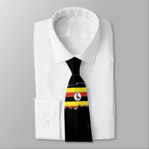 Uganda Flag Tie