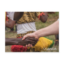 Uganda Friendship Travel Postcard