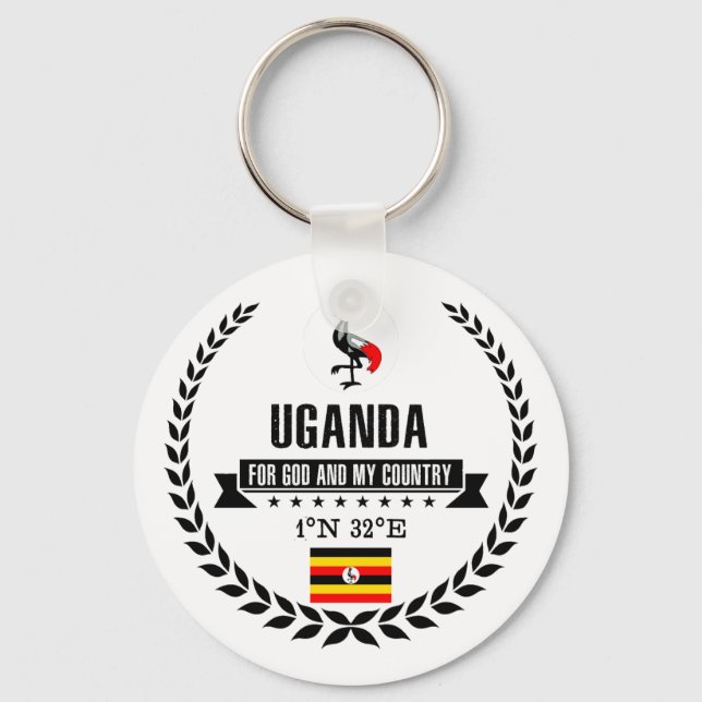 Uganda Key Ring (Front)