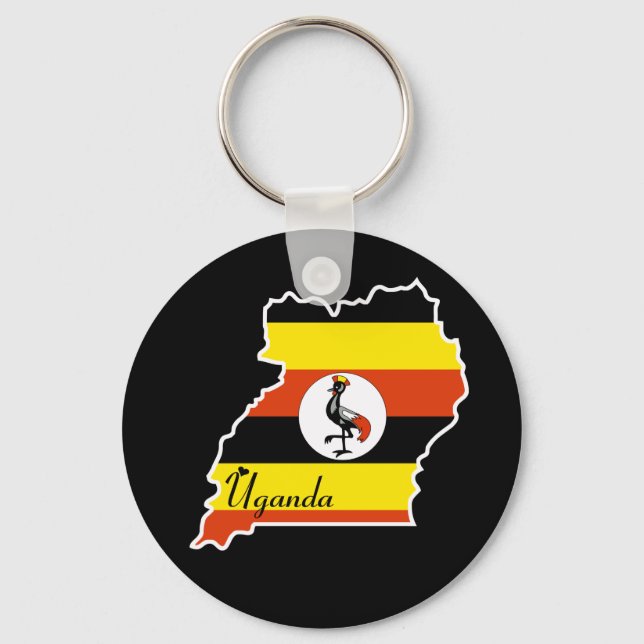 Uganda Keychain (Front)