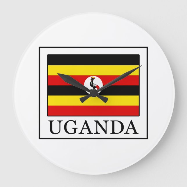 Uganda Large Clock (Front)