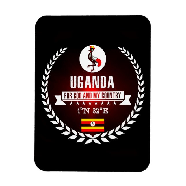 Uganda Magnet (Vertical)