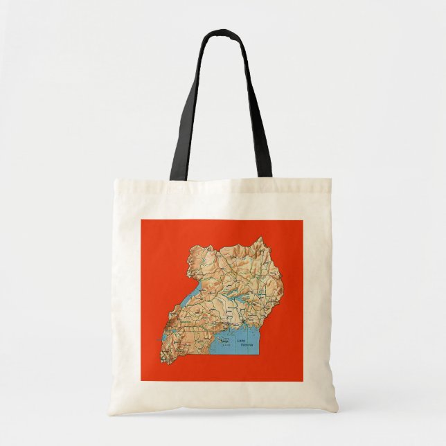 Uganda Map Bag (Front)