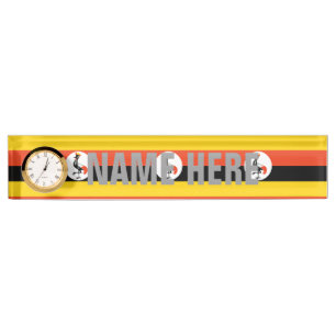 Uganda Nameplate