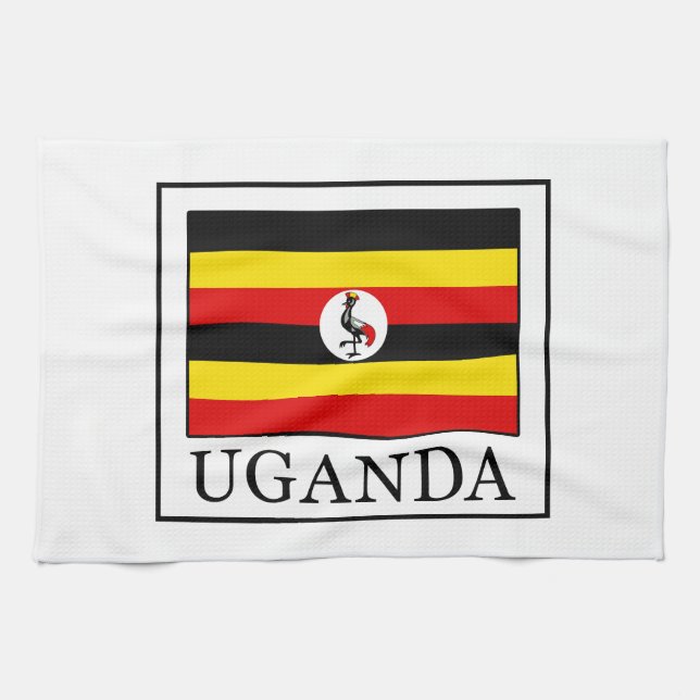 Uganda Tea Towel (Horizontal)