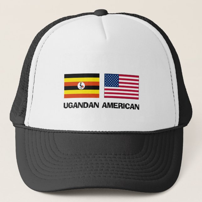 Ugandan American Trucker Hat (Front)