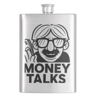 Ugly American Flask! Hip Flask