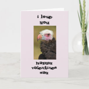 Ugly Bird Valentines Day Card