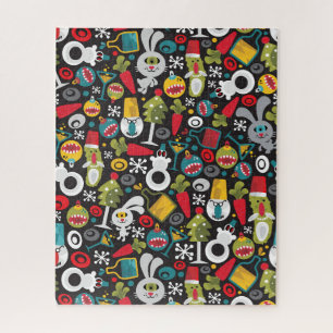 Ugly Christmas and Happy New Year Jigsaw Puzzle