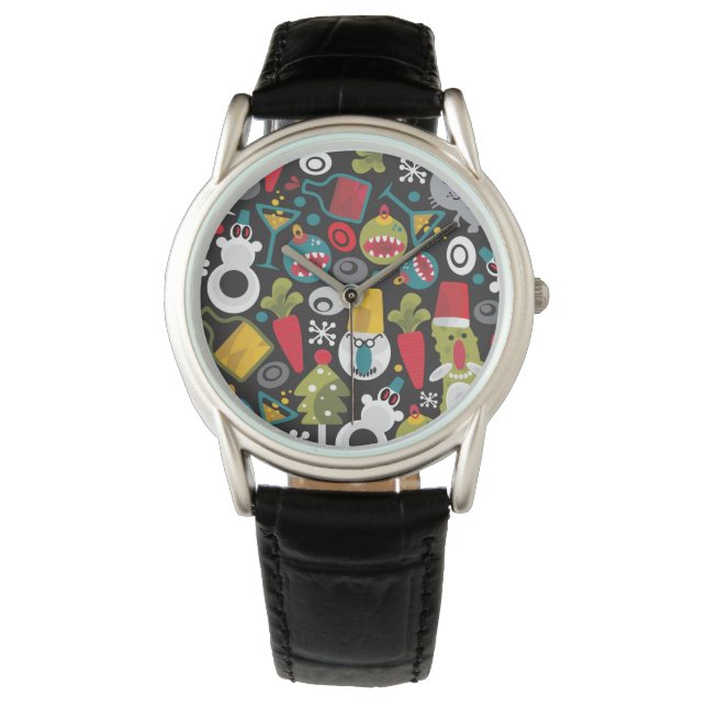 Ugly Christmas and Happy New Year Watch (Front)