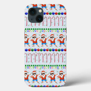 Ugly Christmas Dabbing Santa iPhone 13 Case