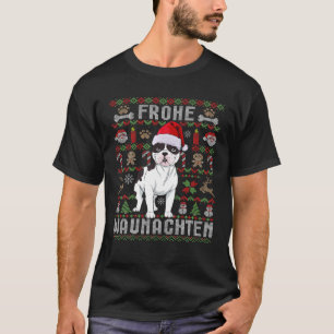 Ugly Christmas French Bulldog Christmas Dogs T-Shirt