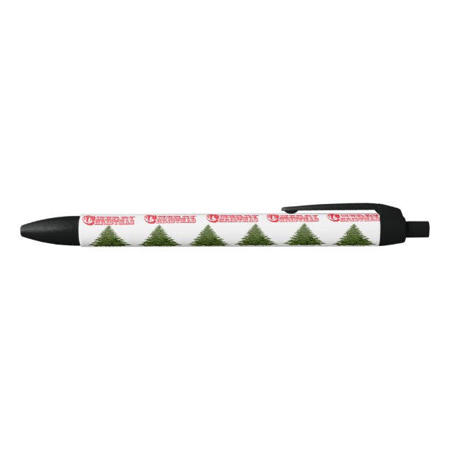 Ugly Christmas: Fun At Christmas Time Pattern, Blue Ink Pen (Top)