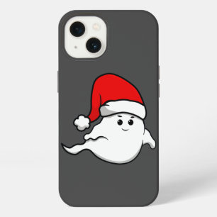ugly christmas ghost santa claus spooky creepy iPhone 13 case