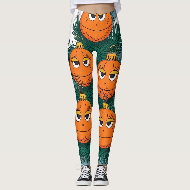 Ugly Christmas  Leggings (Front)