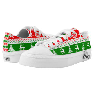Ugly Christmas Low Tops