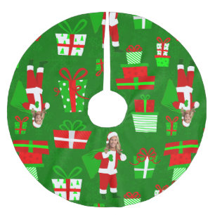 ugly christmas Marjorie Taylor Greene santa Brushed Polyester Tree Skirt