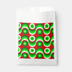 ugly christmas mod groovy red  favour bags
