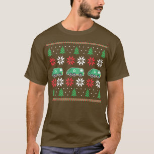 Ugly Christmas Ornament Boys Kids Men Trash Garbag T-Shirt