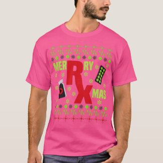 Ugly Christmas Pharmacist T-Shirt