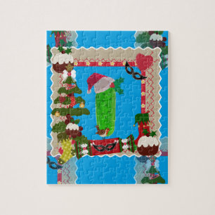 ugly christmas pickle jigsaw puzzle
