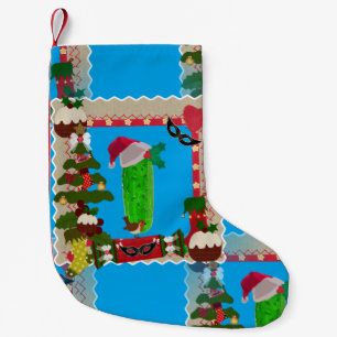 ugly christmas pickle xmas stocking