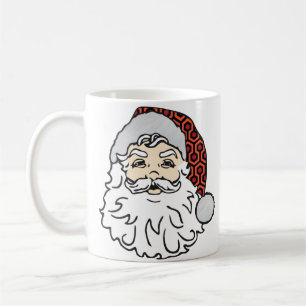 ugly christmas santa claus spooky hotel carpet coffee mug