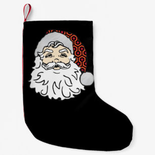 ugly christmas santa claus spooky hotel carpet small christmas stocking