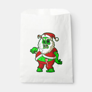 ugly christmas santa zombie gothmas favour bags