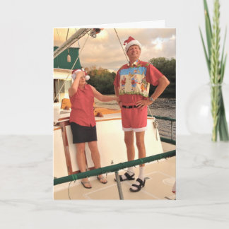 Ugly Christmas Shirt Holiday Card