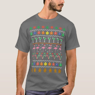Ugly Christmas Sweater Christmas In July Flamingo