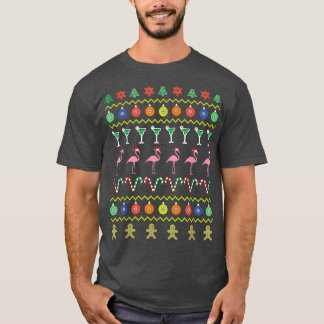 Ugly Christmas Sweater Christmas In July Pink Flam