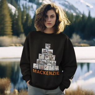 Ugly Christmas Sweater. College Photo Personalised Sweatshirt