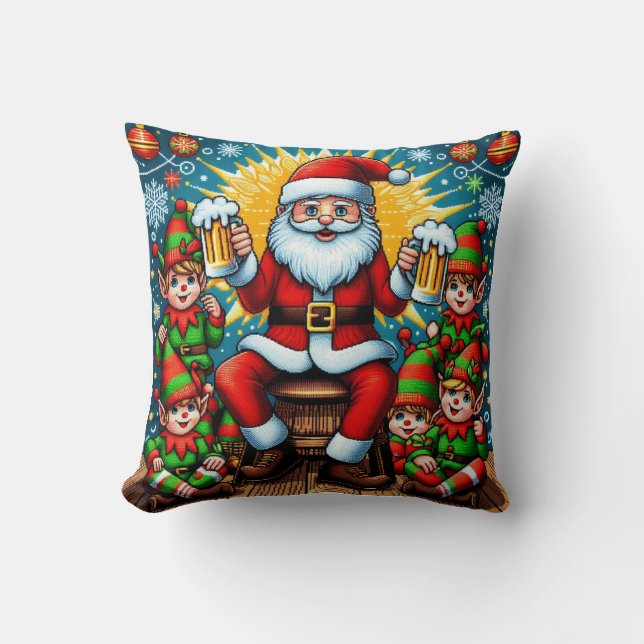 Ugly Christmas Sweater Cushion (Front)