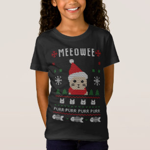 Ugly Christmas Sweater Cute Christmas Cat