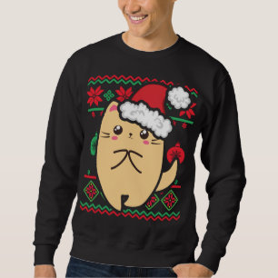 Ugly Christmas Sweater Cute Kawaii Anime Chibi Shy