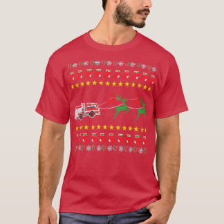 Ugly Christmas Sweater for Firefighter