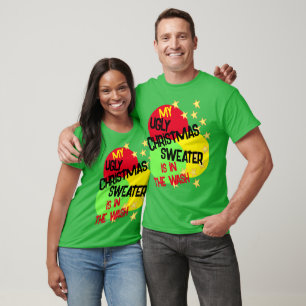 Ugly Christmas Sweater Funny T-Shirt